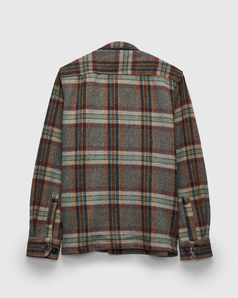 Wool Field Overshirt in Plaid