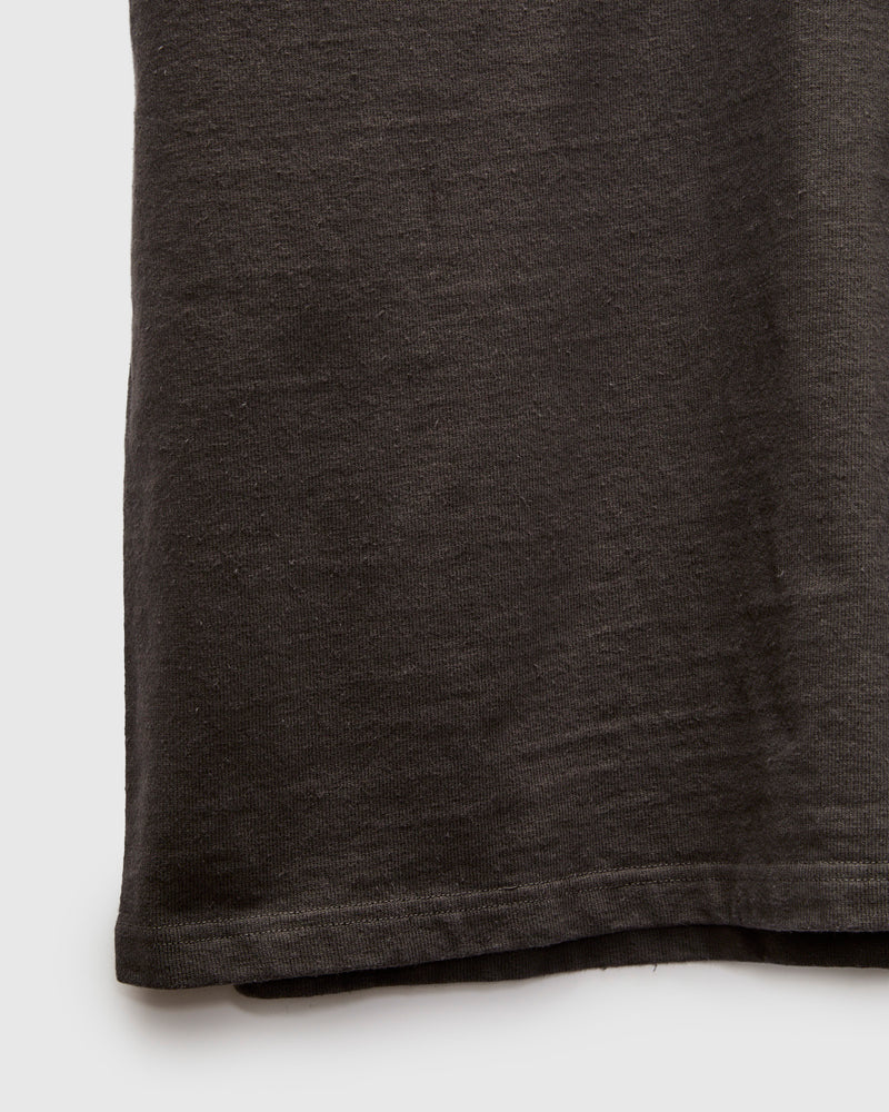 "Samurai Cotton Project" Henley Shirt in Kuromame