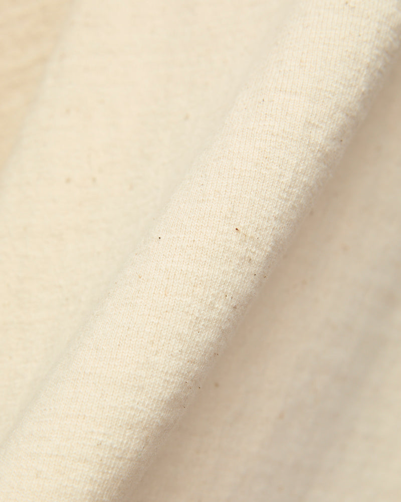 "Samurai Cotton Project" Henley Shirt in Natural