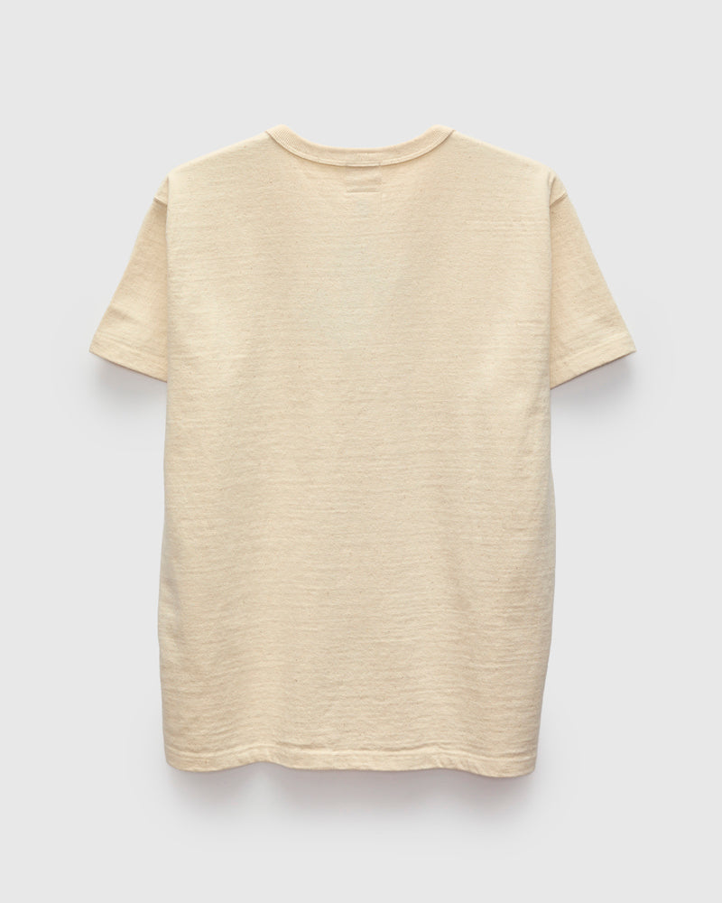 "Samurai Cotton Project" Henley Shirt in Natural