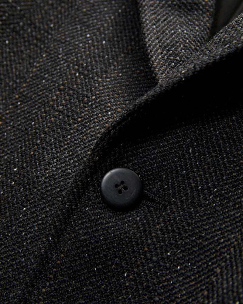 Burnstone Blazer in Black Tweed