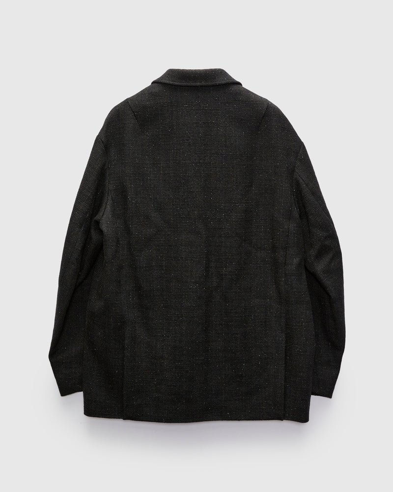 Burnstone Blazer in Black Tweed