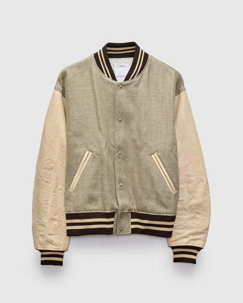 Varsity Jacket in Grey