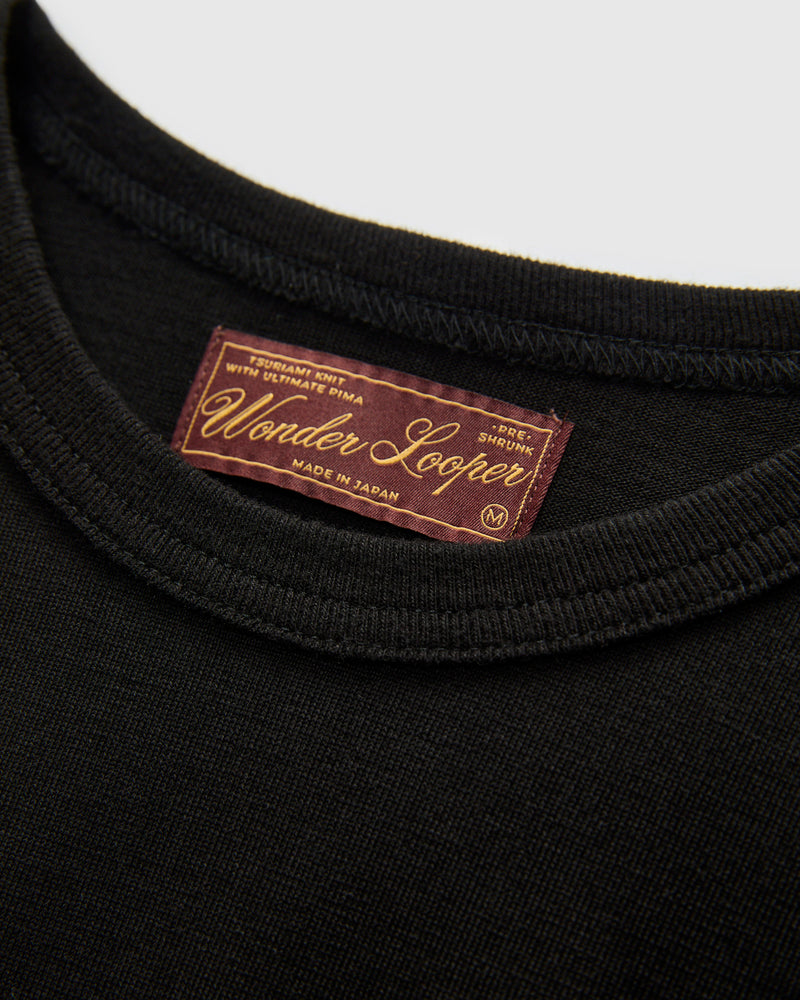 Ultimate Pima Tsuriami T-Shirt in Black