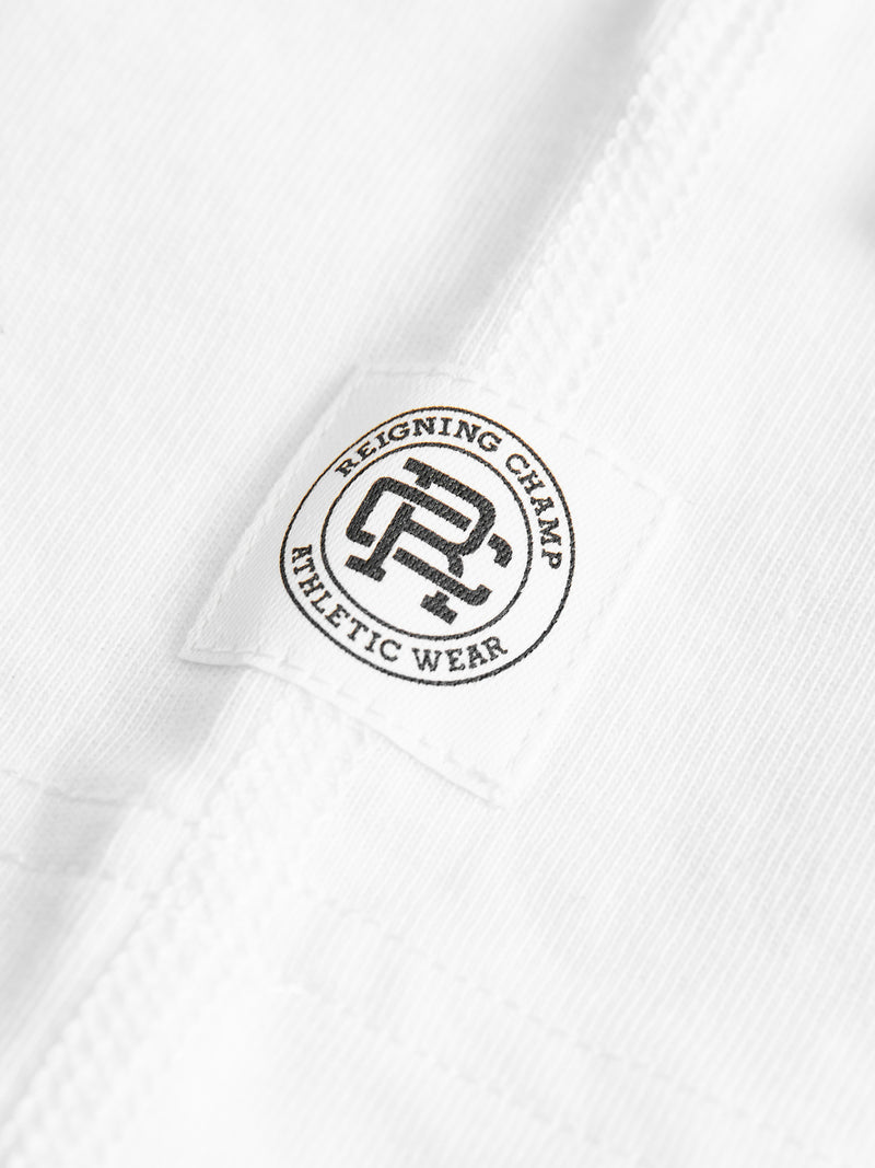 Midweight Jersey Long Sleeve T-Shirt in White