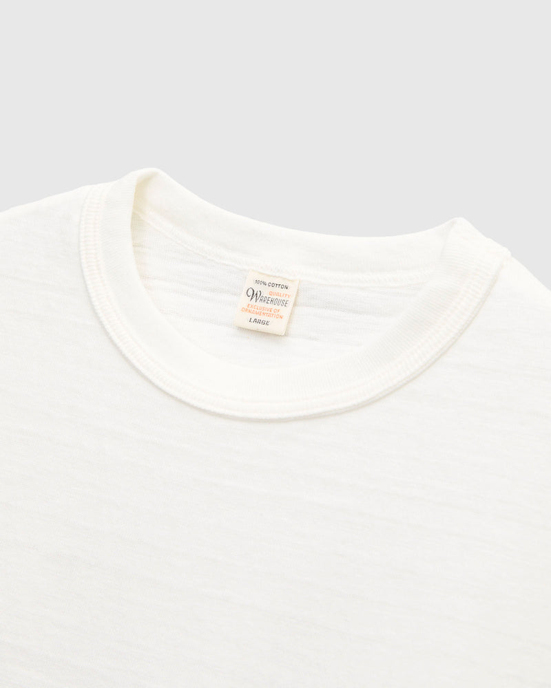 4601 Tube Knit Tee in Off-White