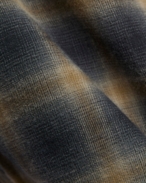 Bodie Shirt in Navy Shadow Plaid