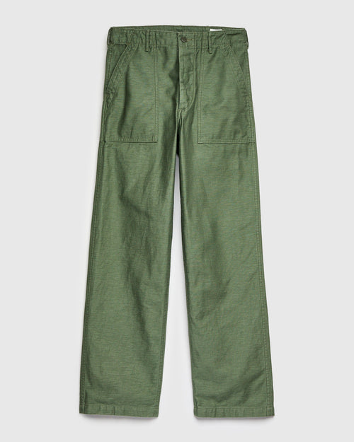 Straight Fit Fatigue Pants in Army
