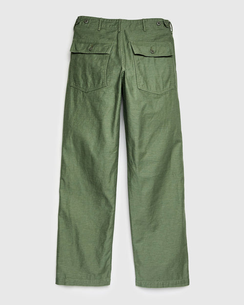 Straight Fit Fatigue Pants in Army