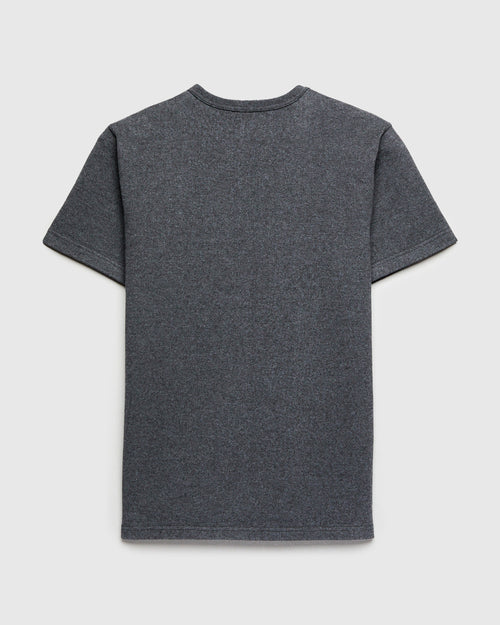 Double Heavyweight 12.1oz T-Shirt in Charcoal