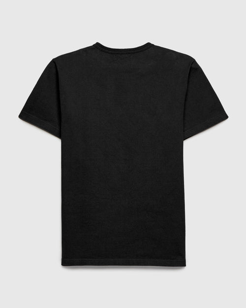 Double Heavyweight 12.1oz T-Shirt in Black