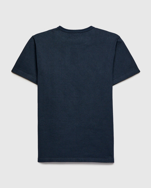 Double Heavyweight 12.1oz T-Shirt in Navy