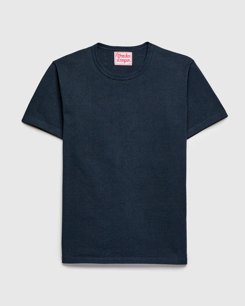 Double Heavyweight 12.1oz T-Shirt in Navy