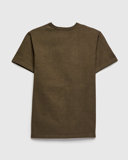 Double Heavyweight 12.1oz T-Shirt in Khaki