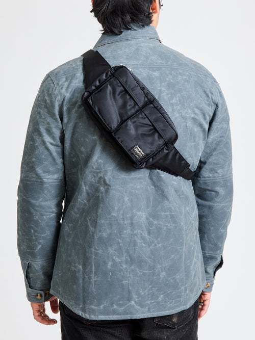 "Tanker" Waist Bag in Black