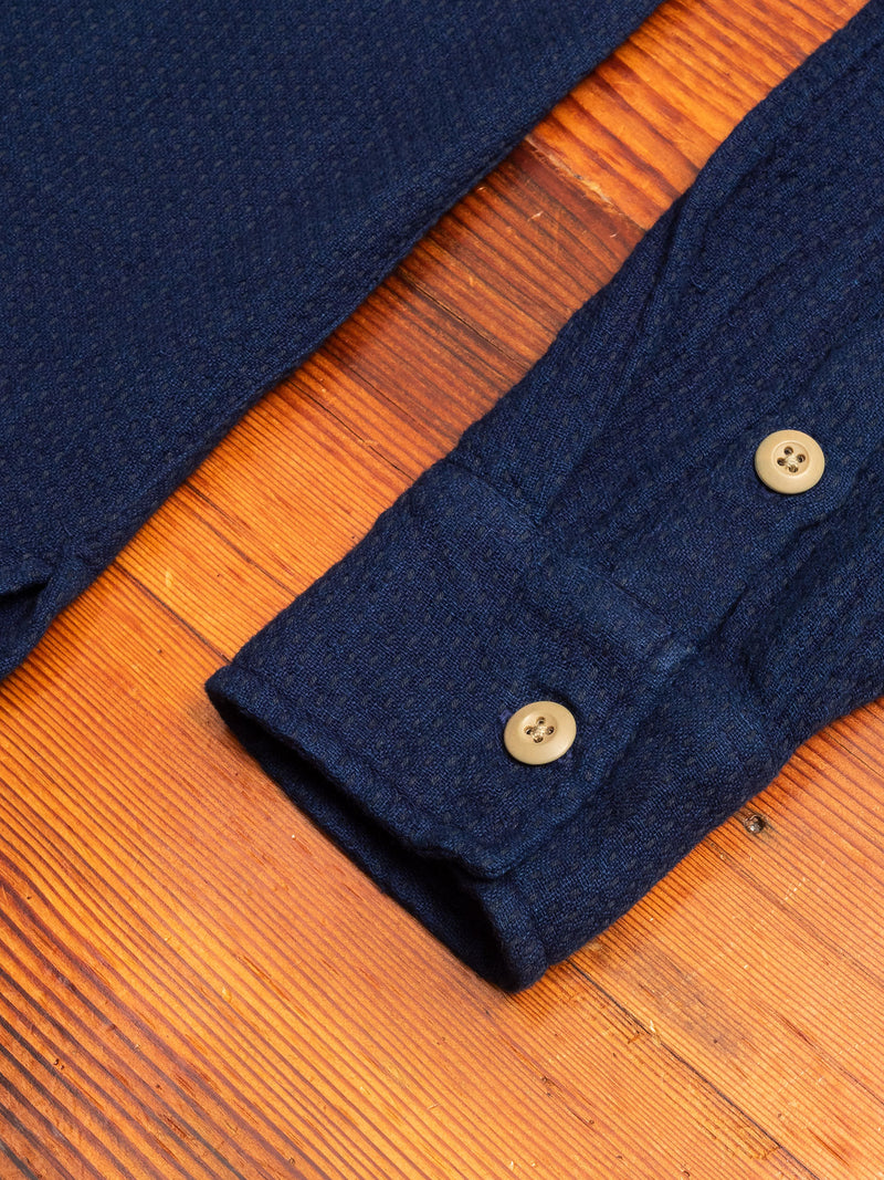 CPO Shirt in Indigo Sashiko