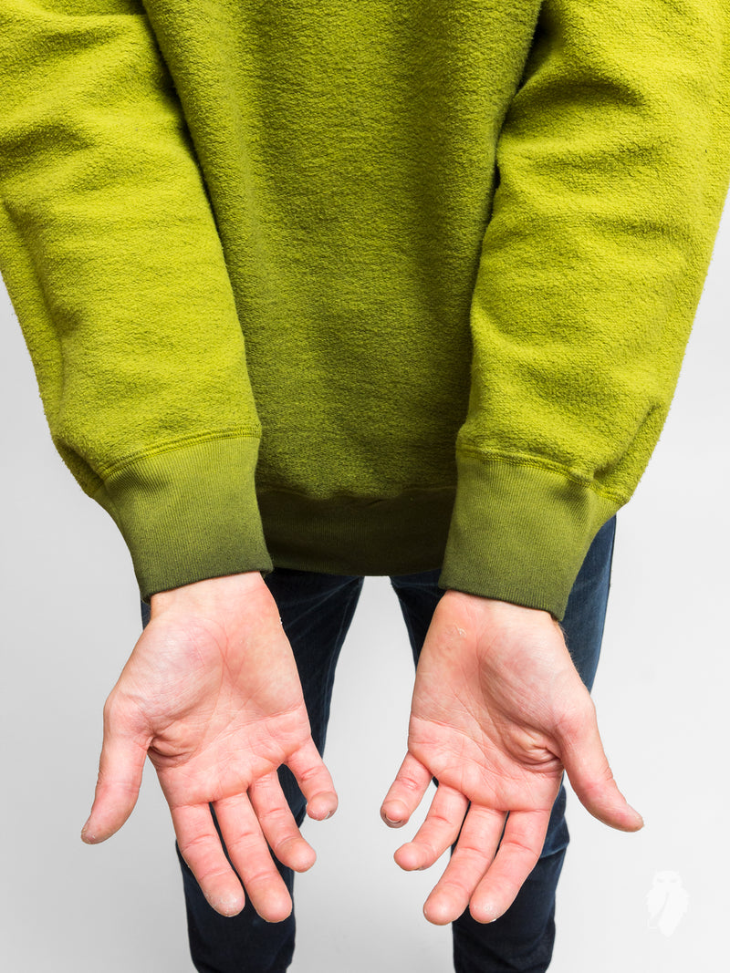 "Solaro" Reversible Sweater in Lemongrass