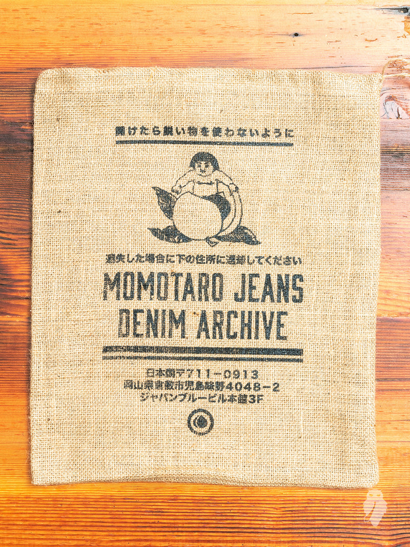 BOM012-B "Momotaro x Blue Owl" 15.7oz Selvedge Denim - Tight Tapered Fit