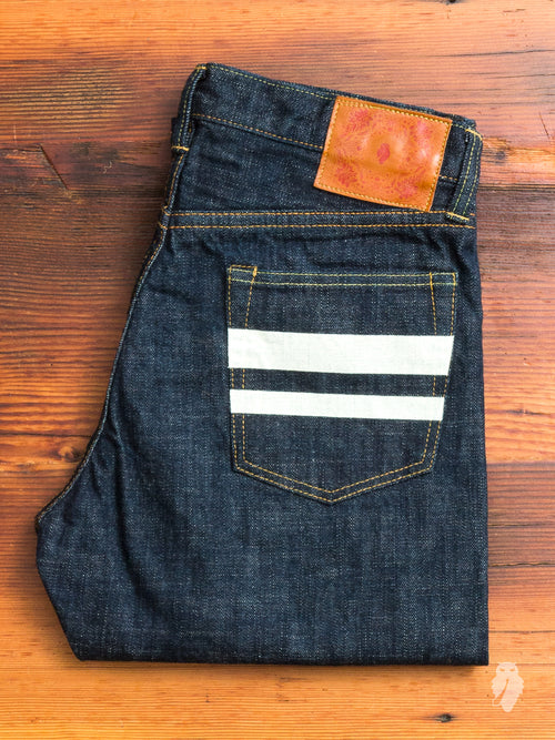 BOM012 "Momotaro x Blue Owl" 15.7oz Selvedge Denim - Natural Tapered Fit