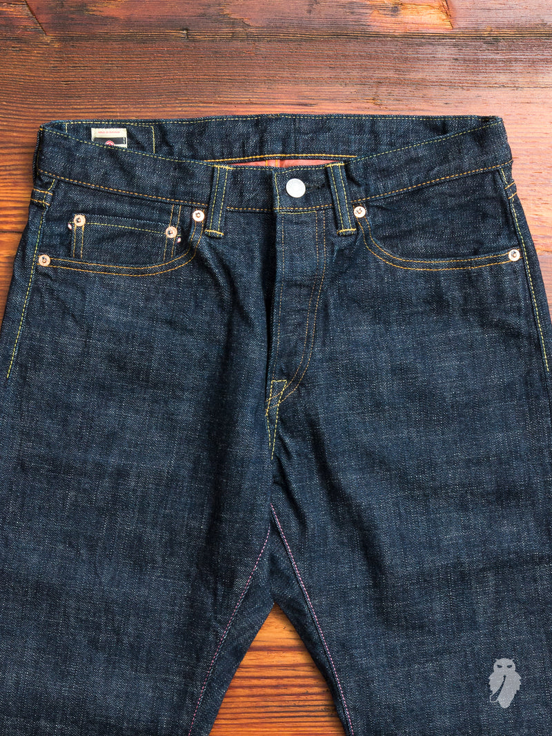 BOM012 "Momotaro x Blue Owl" 15.7oz Selvedge Denim - Natural Tapered Fit