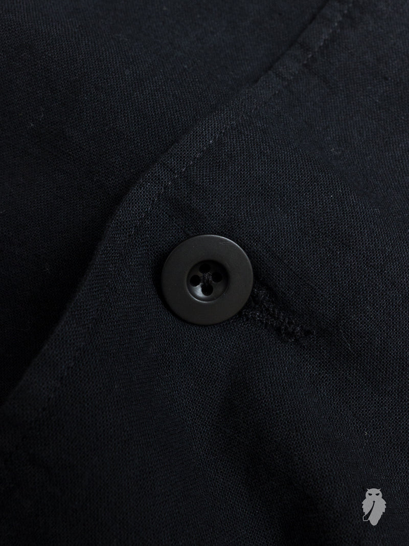 Puff Pocket Shirt in Black