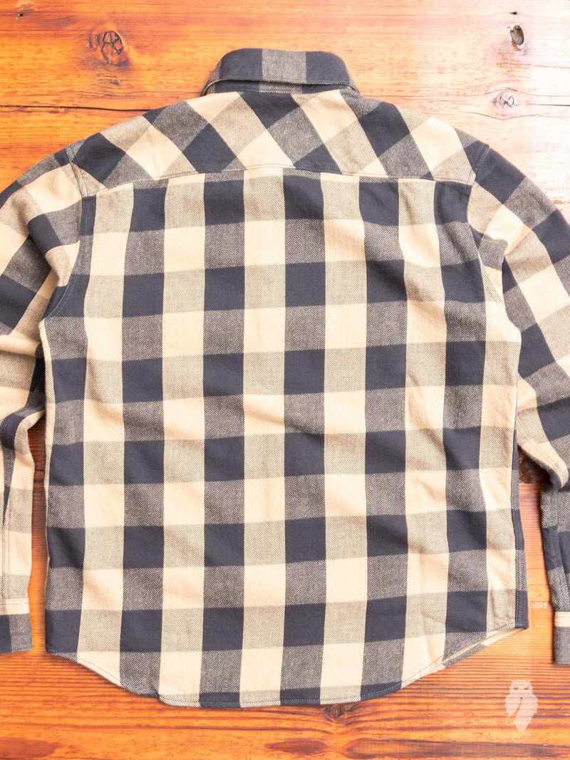 Norris Selvedge Flannel in Khaki