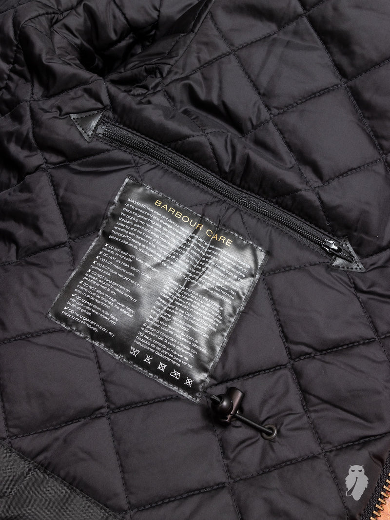 "Sapper" Wax Jacket in Black