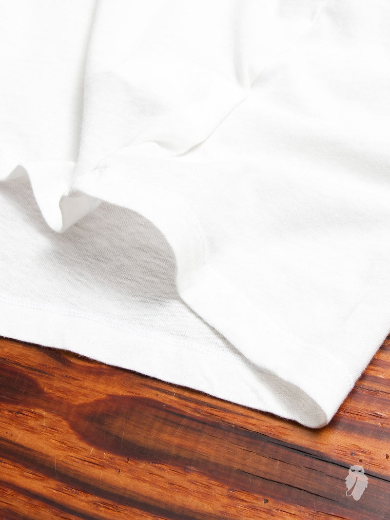 U-Neck T-Shirt in Optic White