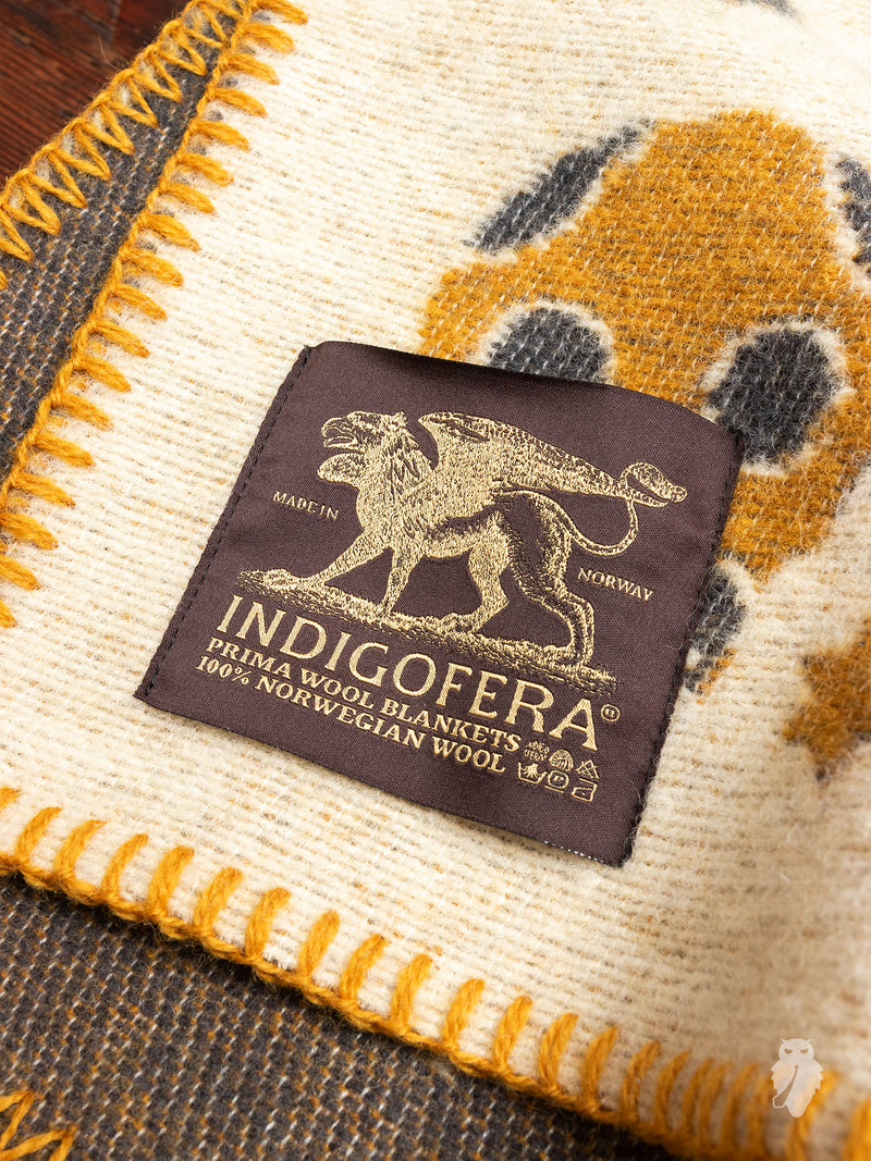 "Psyche of Samedi" Norwegian Wool Blanket