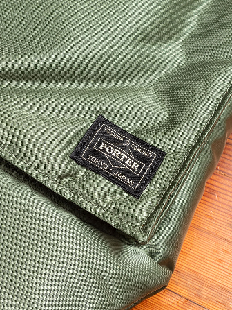 "Tanker" 2-Way Helmet Bag in Sage Green