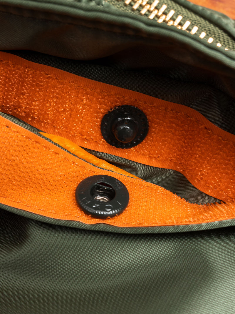 "Tanker" 2-Way Helmet Bag in Sage Green
