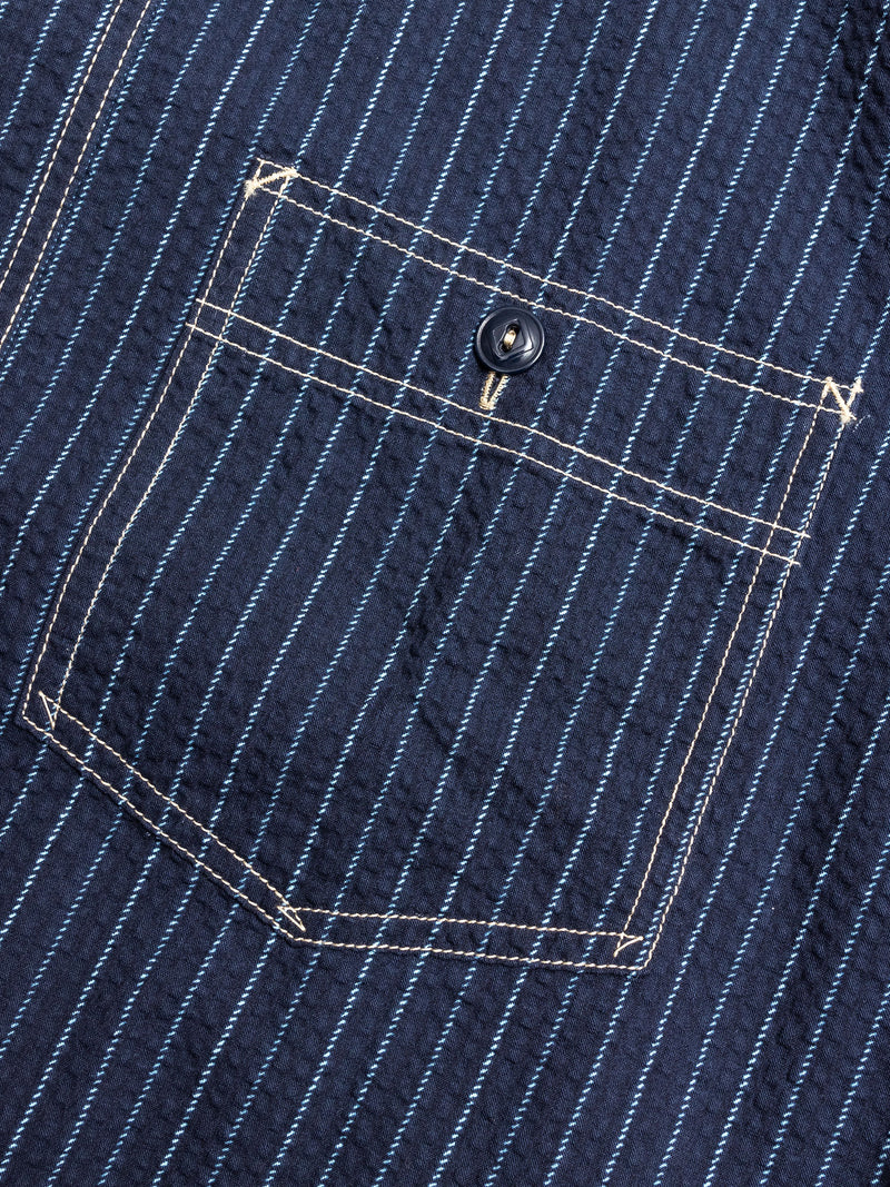 Wabash Button-Down Shirt in Navy