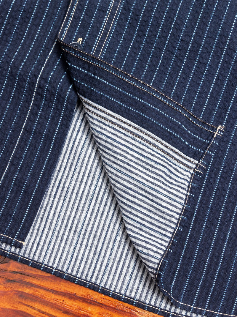 Wabash Button-Down Shirt in Navy