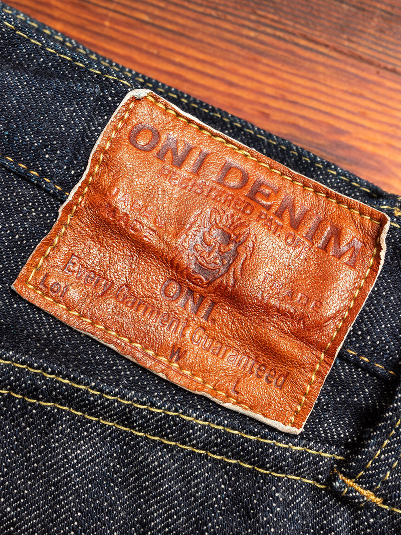246-GC16 "Greencast" 16oz Selvedge Denim - Clean Straight Fit