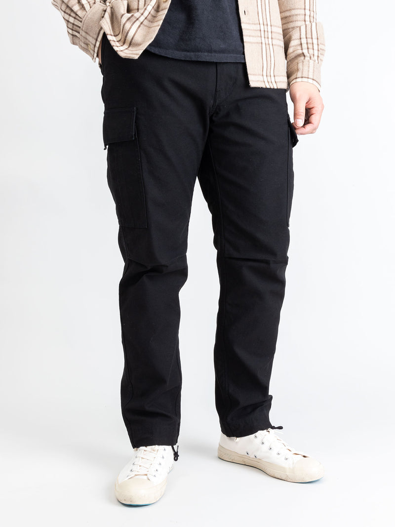 Slim Fit Field Pants in Black