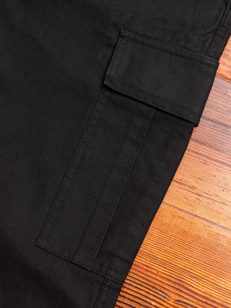 Slim Fit Field Pants in Black