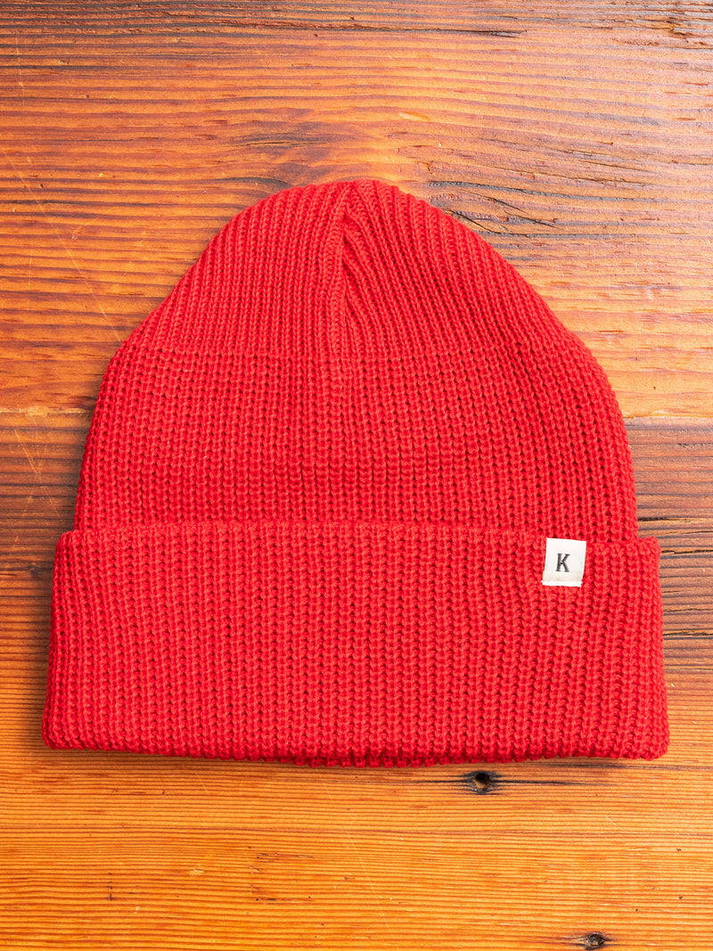 Watch Cap in Red