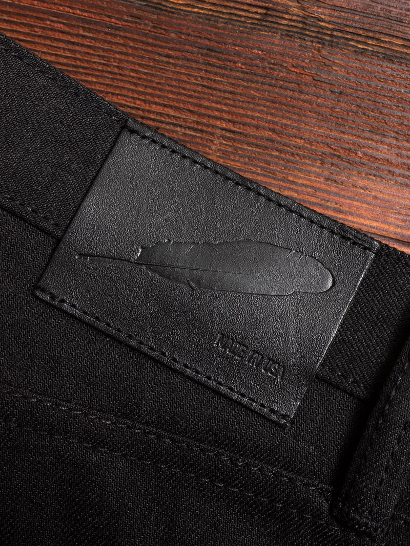 "Stealth Stanton" 15oz Selvedge in Black