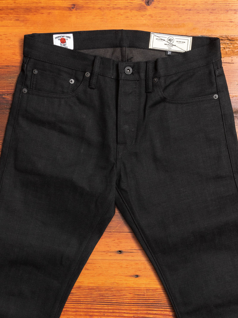 "Stealth Stanton" 15oz Selvedge in Black