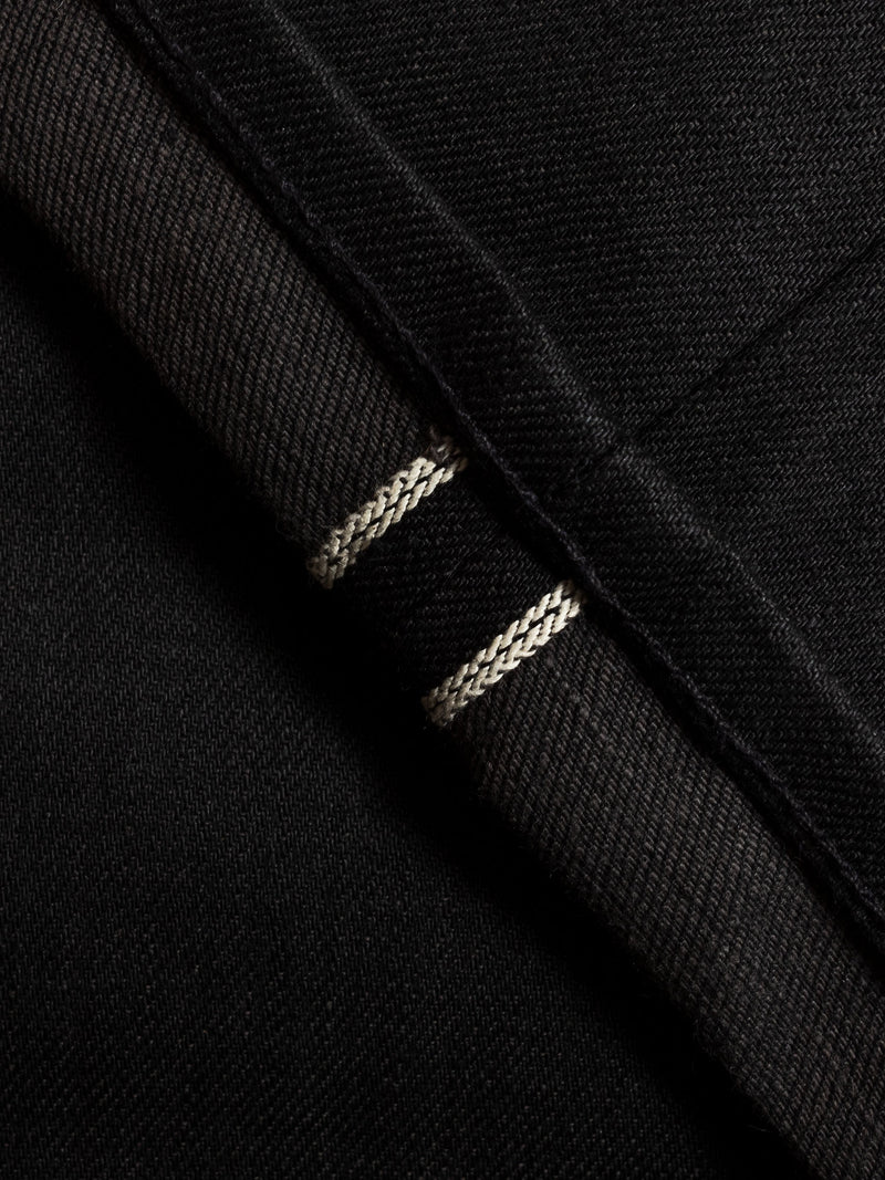 "Stealth Stanton" 15oz Selvedge in Black