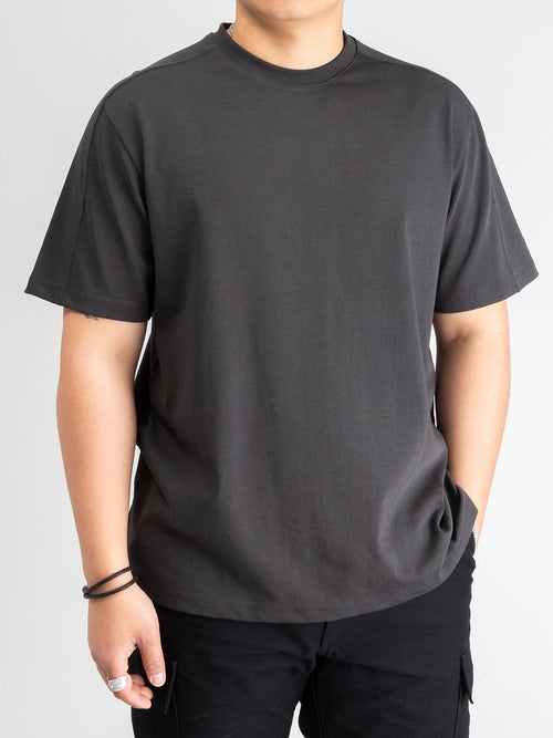 Basic T-Shirt in Charcoal