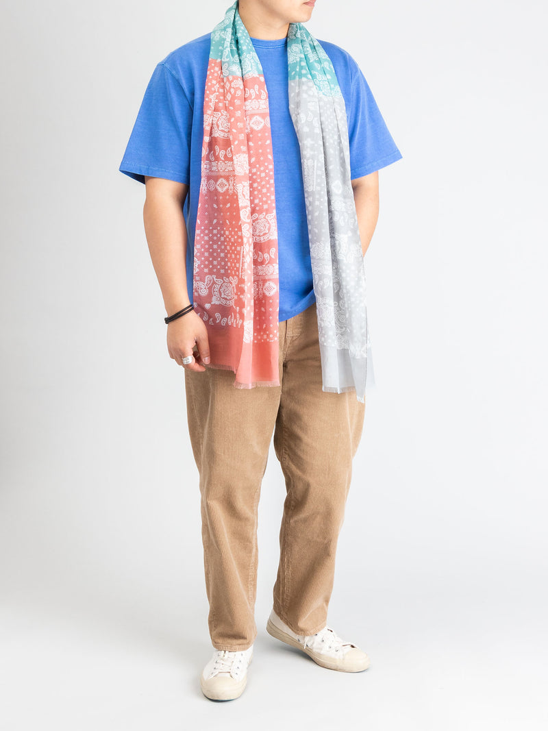 Pigment Dyed T-Shirt in Sky Blue