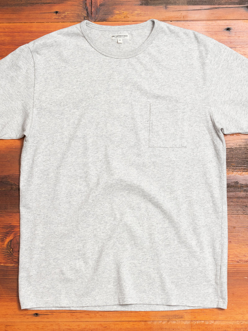 The Pocket T-Shirt in Heather Grey