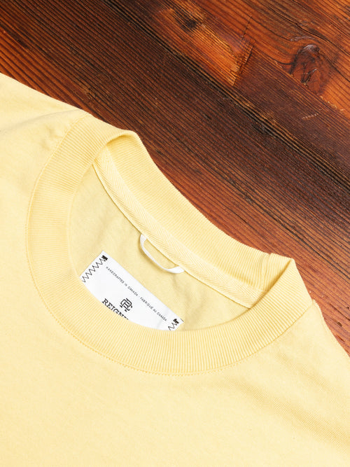 Midweight Jersey T-Shirt in Citron