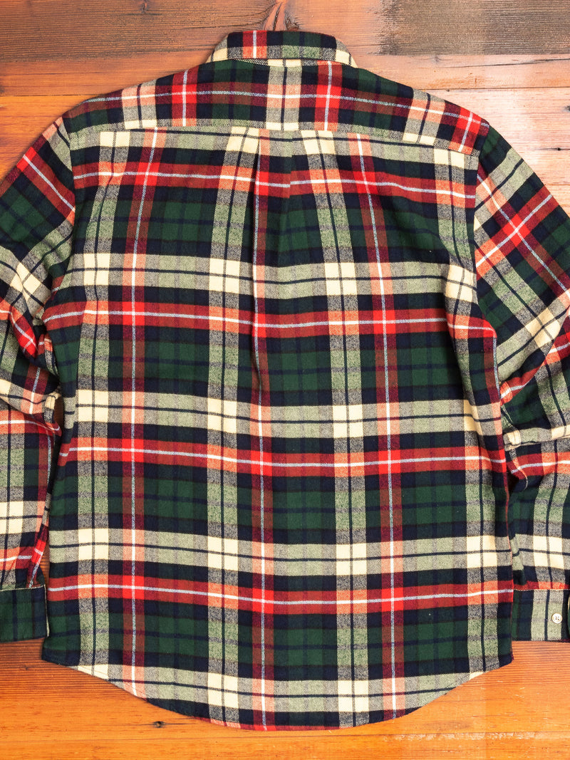 Fantos Button-Up Shirt in Green
