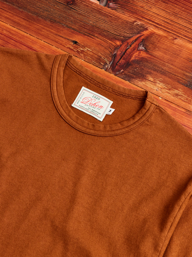 Heavy Duty Tee in Whiskey