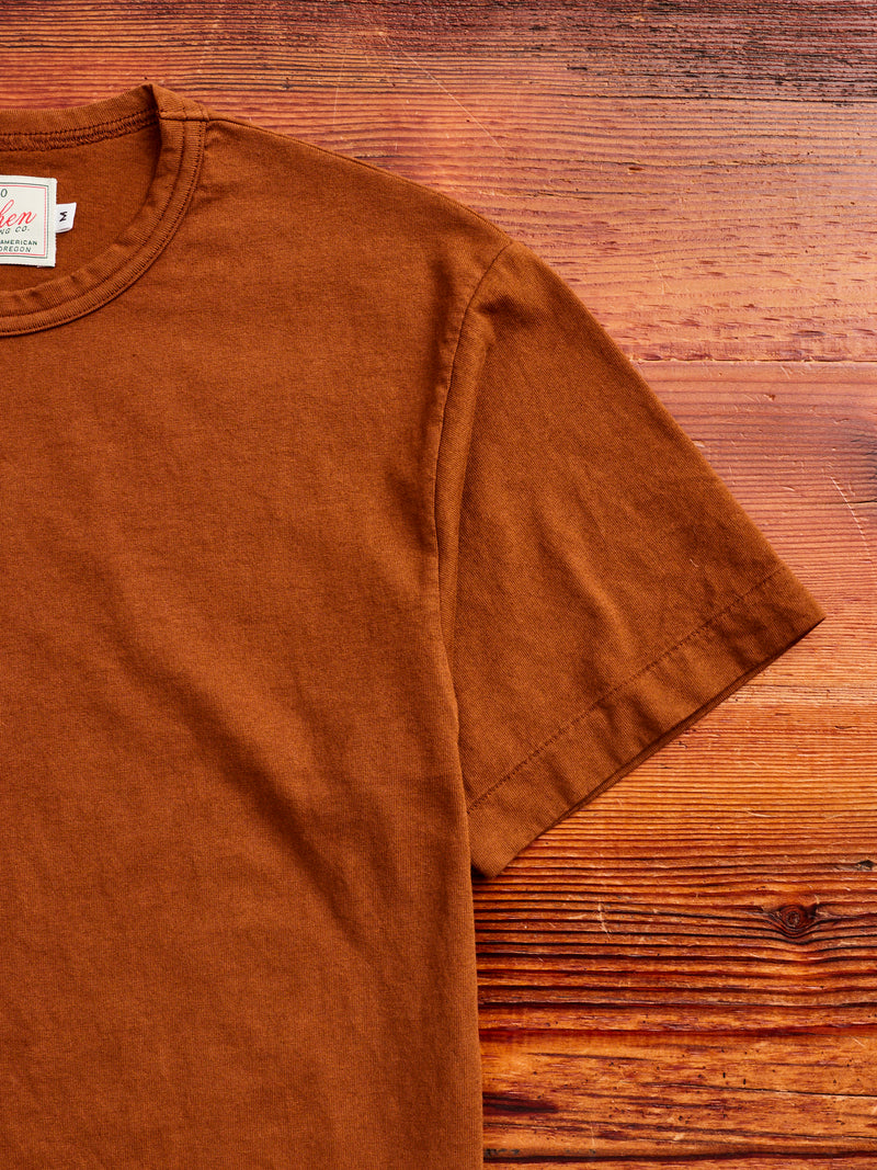 Heavy Duty Tee in Whiskey