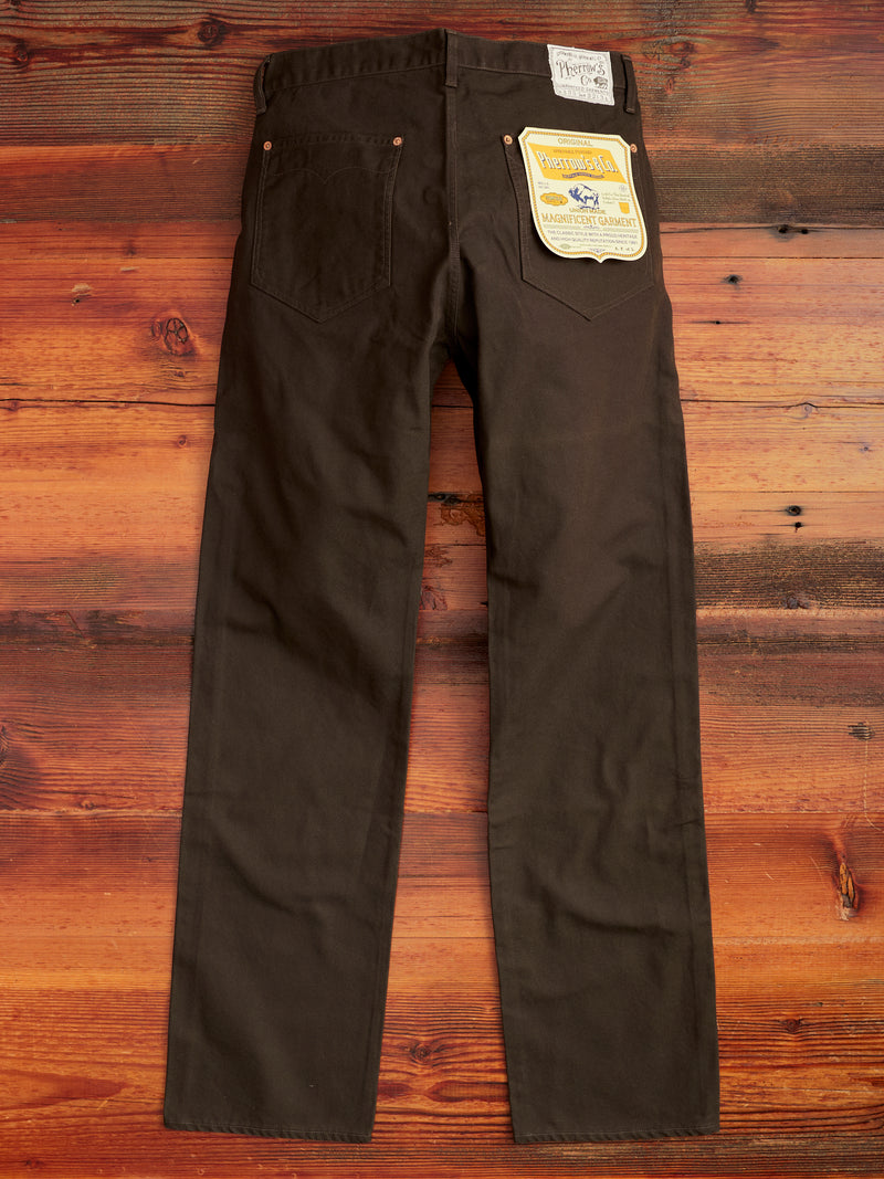 Duck Canvas Work Pants in Charcoal Grey
