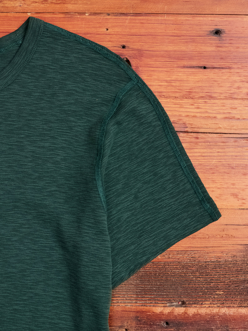 1x1 Slub T-Shirt in British Racing Green