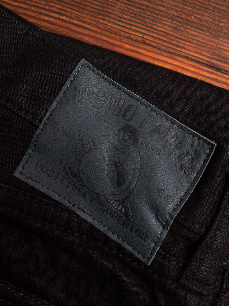 0306SP-OD "Black Overdye" 15.7oz Selvedge Denim - Tight Tapered Fit